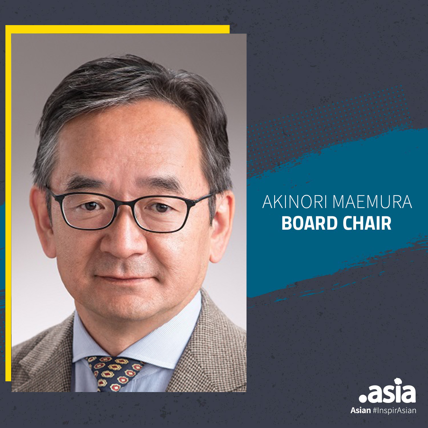 Image: Akinori Maemura, DotAsia Board Chair profile photo